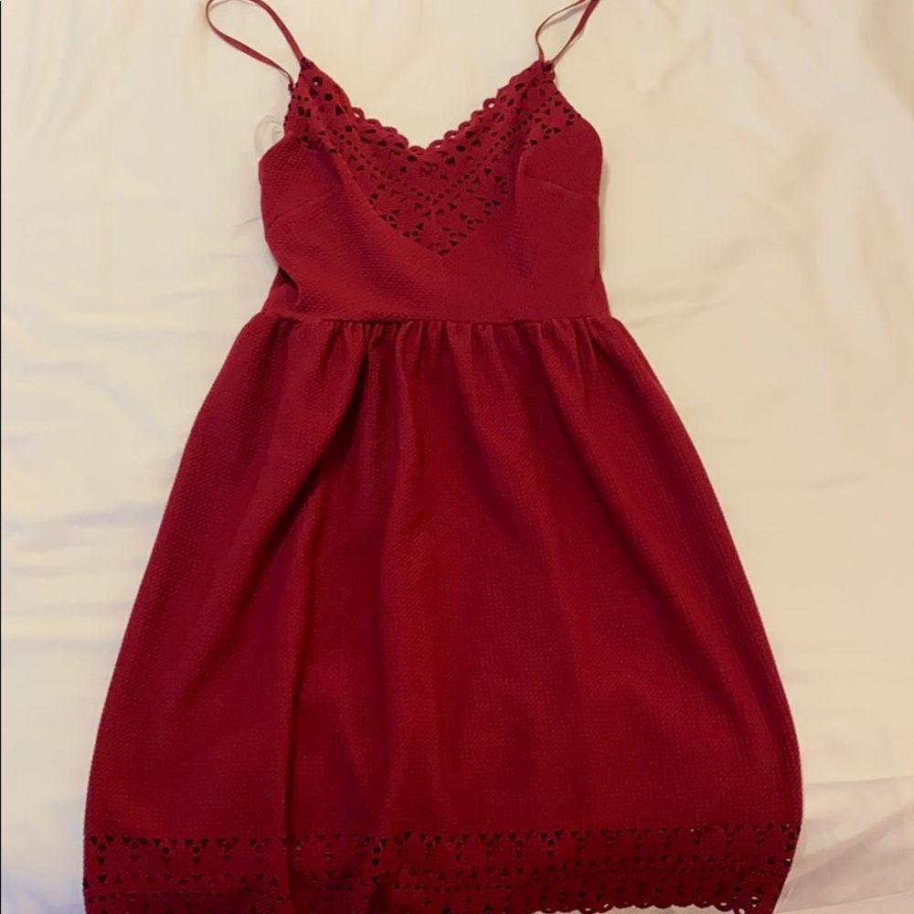 Three Pink Hearts Dress